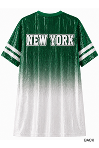 New York Ombre Sequin Dress