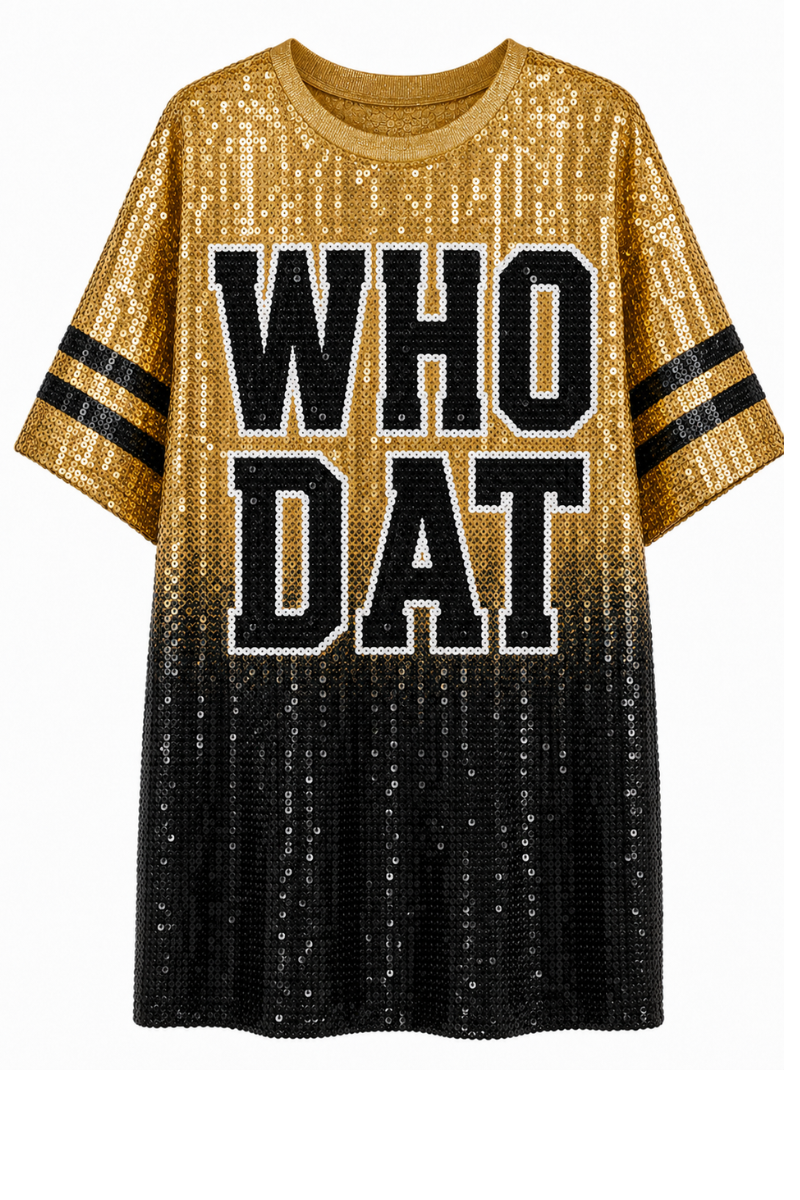 New Orleans Ombre Sequin Dress