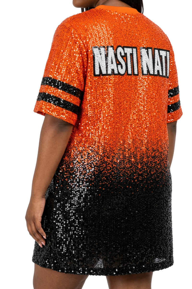 Cincinnati Sequin Ombre Dress