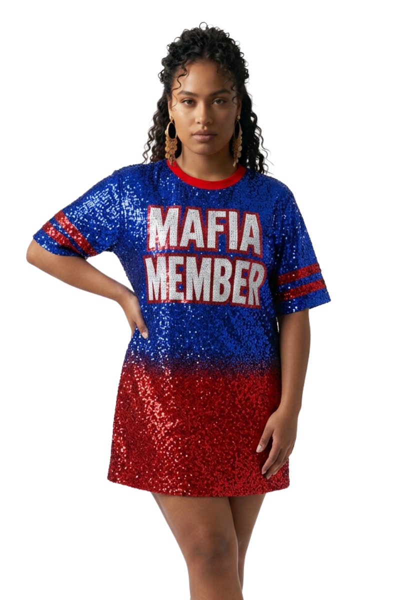 Buffalo Ombre Sequin Dress