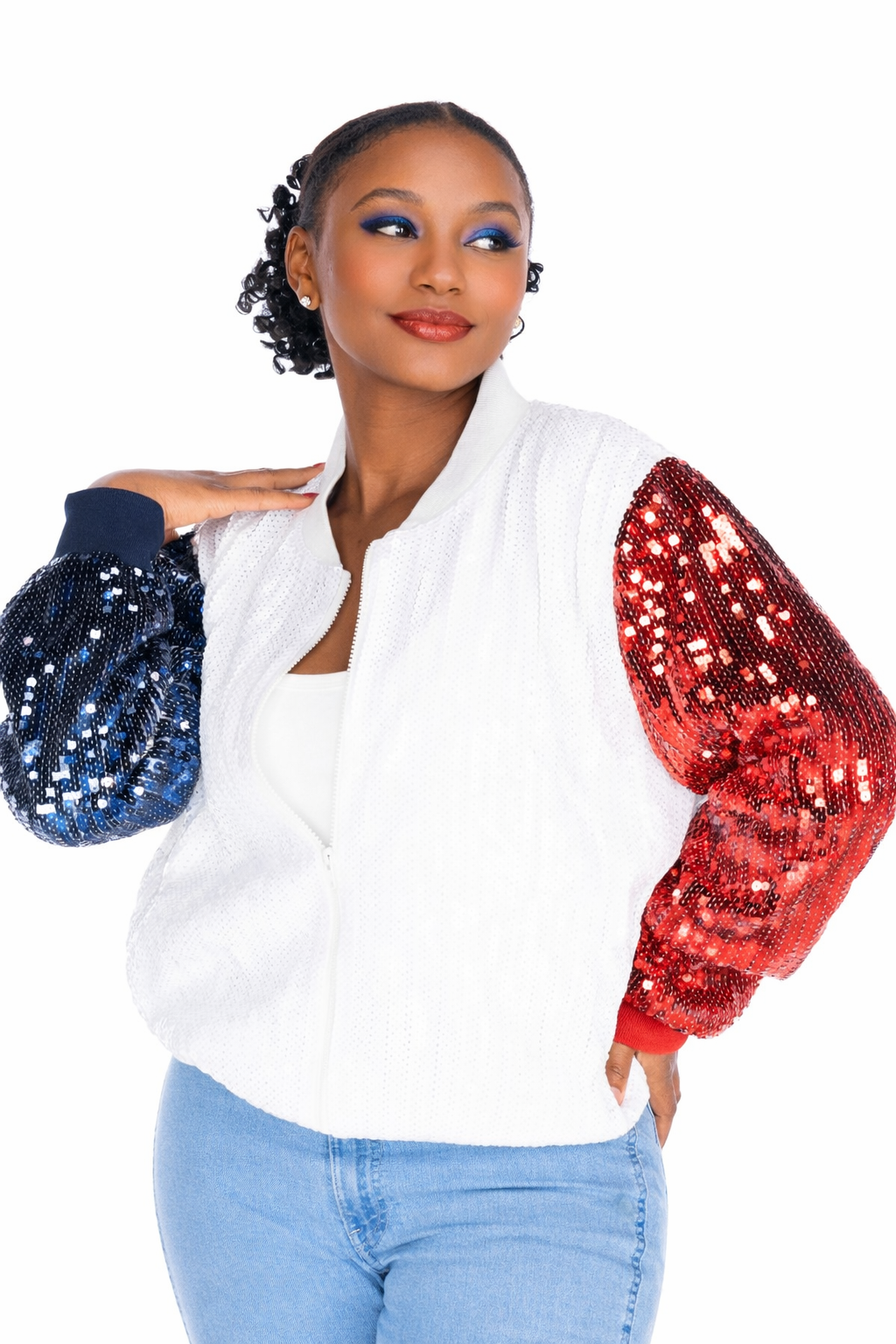 New England Sequin Jacket