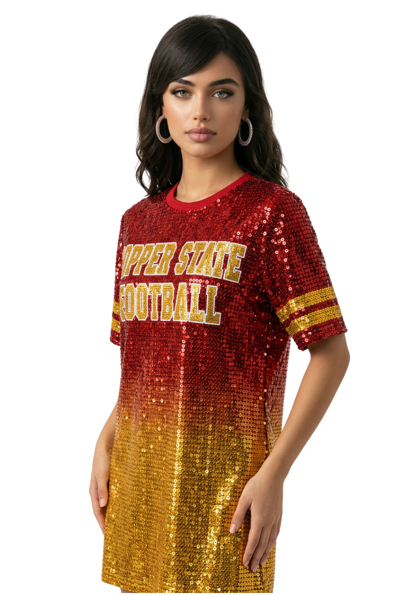 Arizona Ombre Sequin Dress