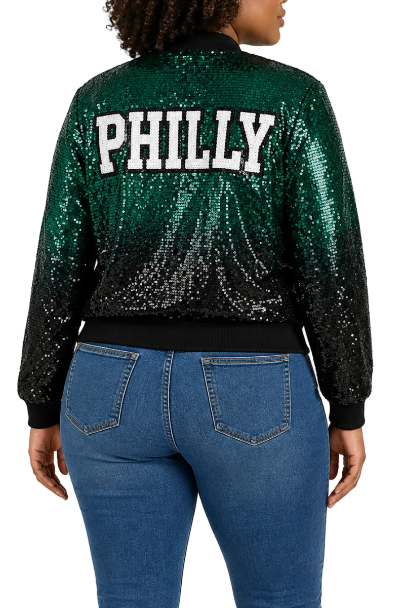 Philadelphia Ombre Sequin Jacket
