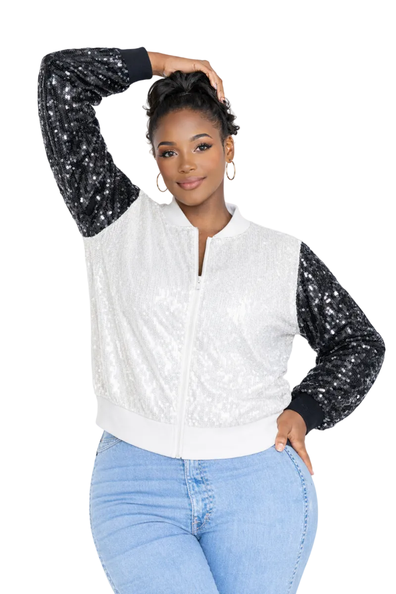 San Antonio Basketball Sequin Jacket