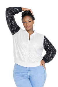 San Antonio Basketball Sequin Jacket