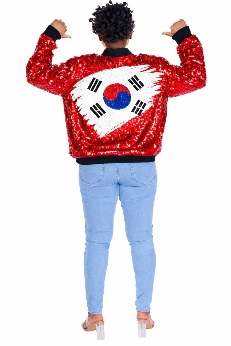 South Korea Sequin Jacket