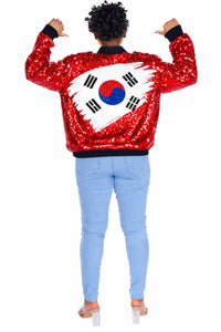 South Korea Sequin Jacket