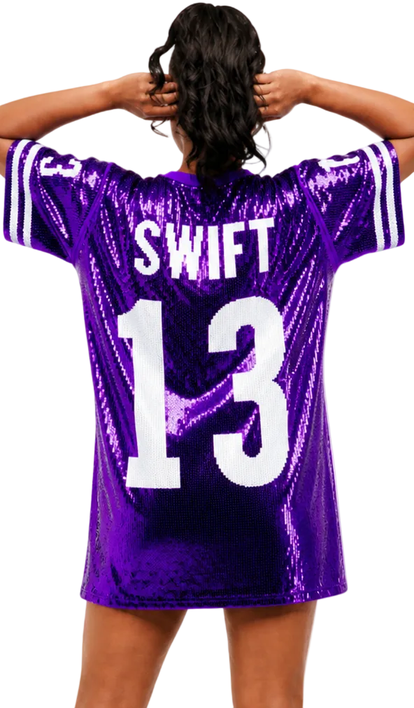 SWIFT Jersey Dress - Purple