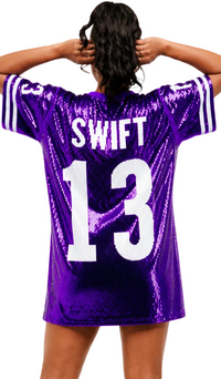 SWIFT Jersey Dress - Purple